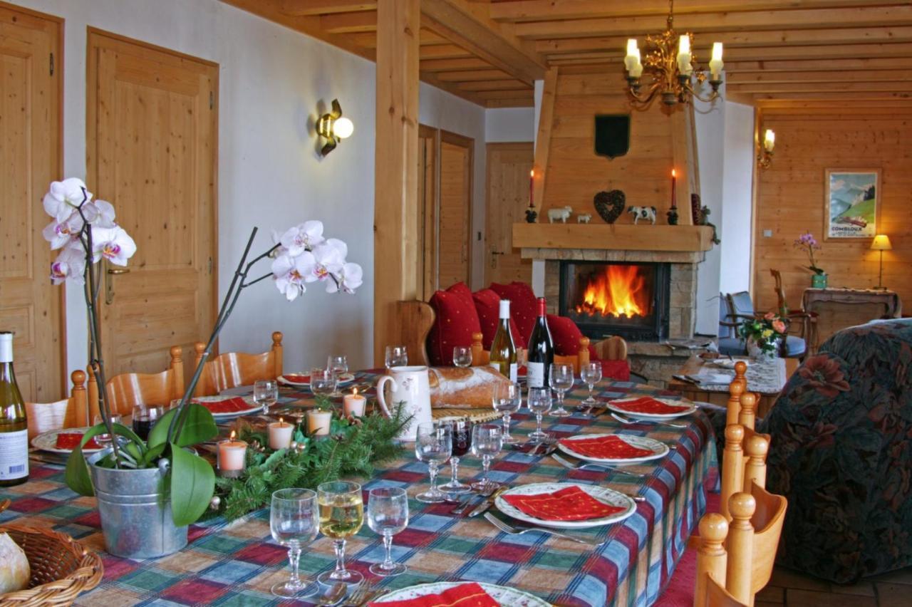 Chalet Le Sabot De Venus Комблу Экстерьер фото